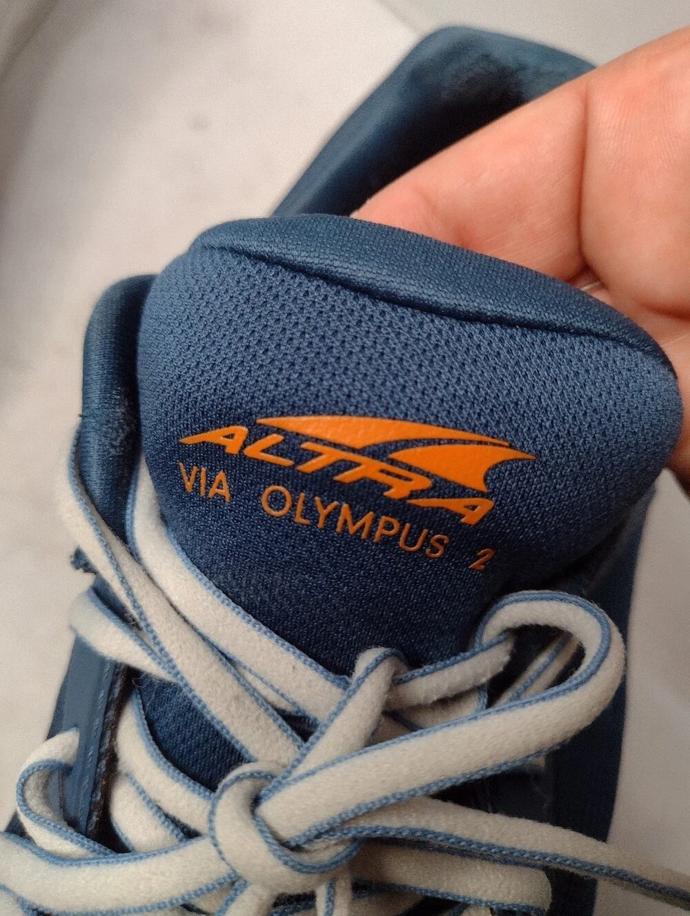 Altra Via Olympus 2 Blue Orange Men's Athletic Shoes Sneakers Size 13 P3